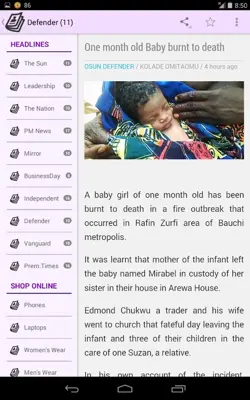 Nigerian Newspapers App android App screenshot 2