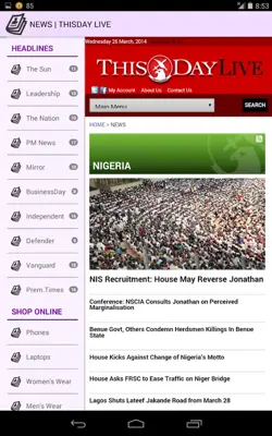 Nigerian Newspapers App android App screenshot 4