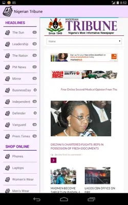 Nigerian Newspapers App android App screenshot 5